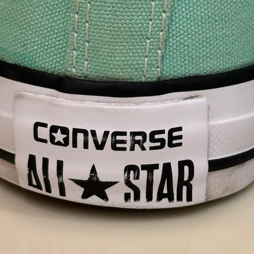 Converse Chuck Taylor All Star High Top Beach Glass Green Sneakers - Picture 13 of 16